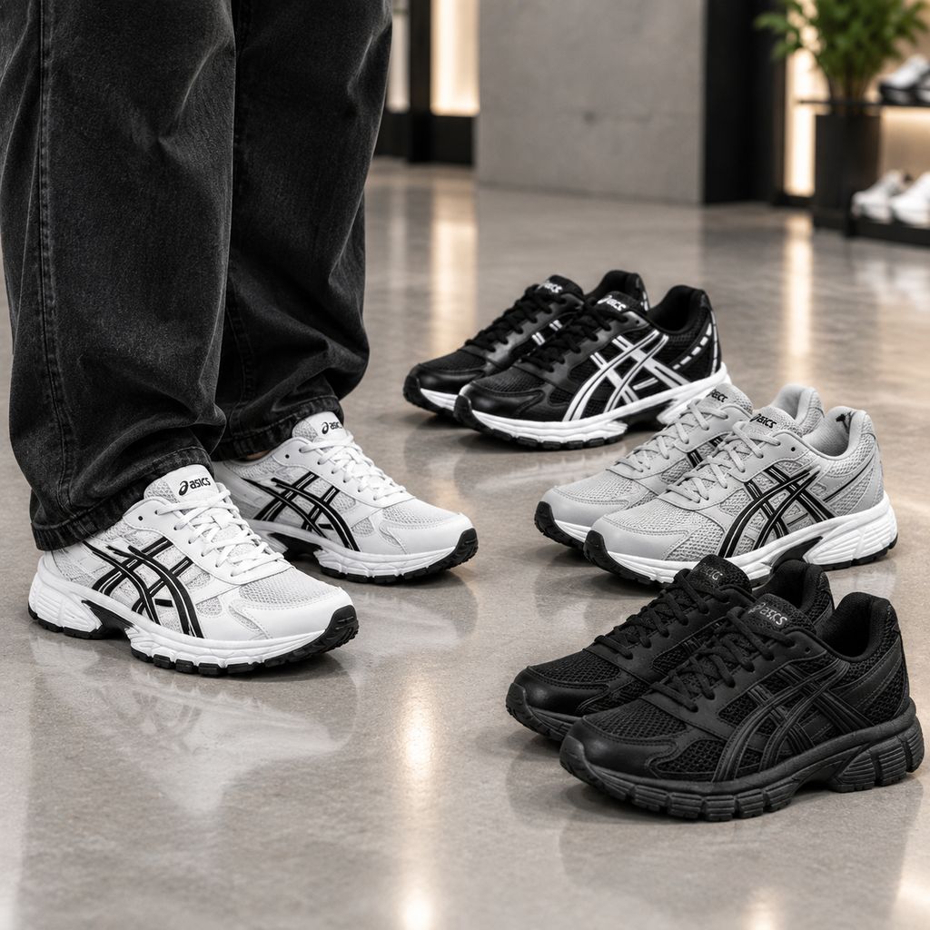 کفش ورزشی Asics مردانه مدل Arian-سفید