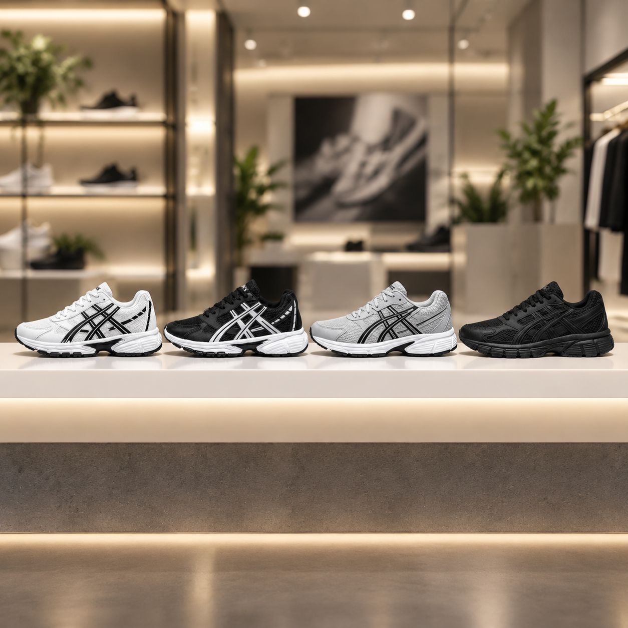 کفش ورزشی Asics مردانه مدل Arian-مشکی